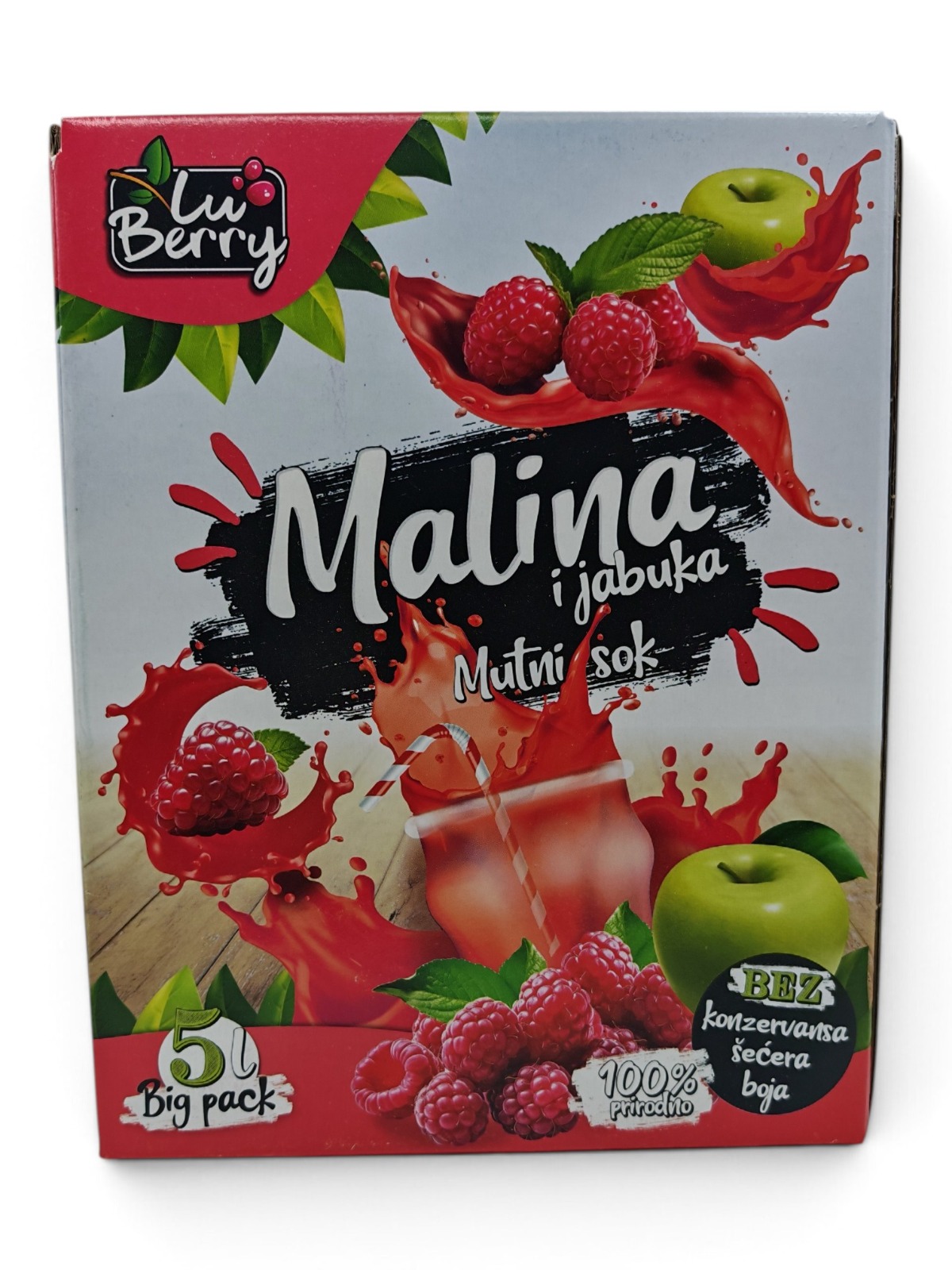Big Pack Malina i jabuka 5 Liter